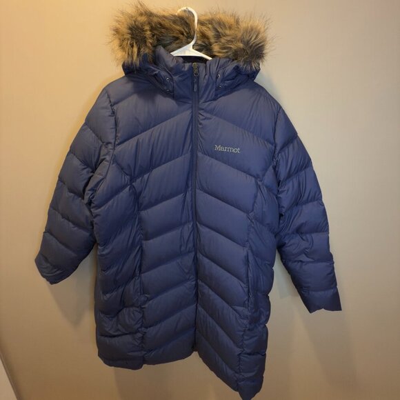 Women's Montreaux Coat Plus (Artic Navy) - Picture 1 of 5